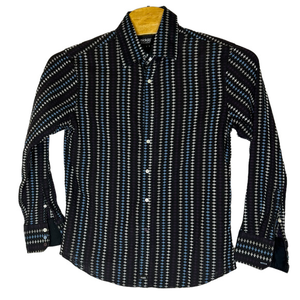 NickIT Embroidered Men's Shirt 100%‎ Cotton Size L